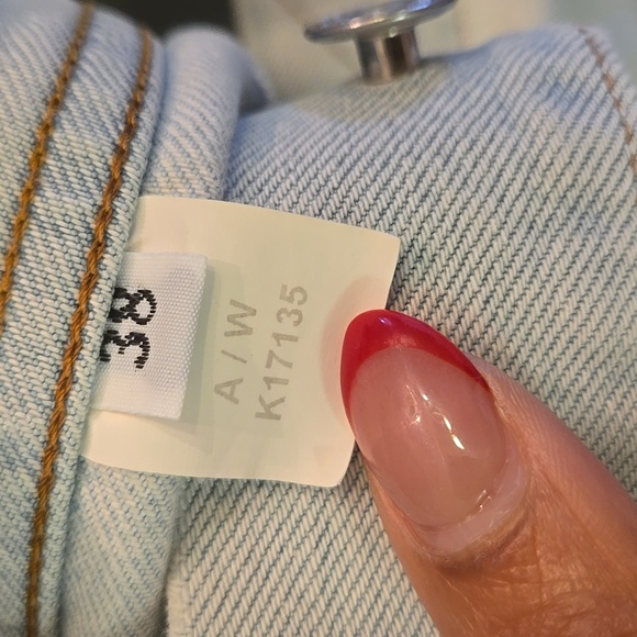 Acne Studios Blå Konst Japaness Denim Cotton Modell Jacket NWOT - Picture 13 of 14